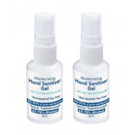 2 x Moisturising Hand Sanitiser Anti-Bacterial Gel 60ml